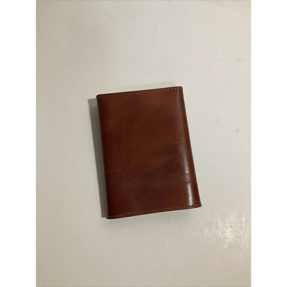 Temptations Brown Leather Key Wallet Vintage Keeper - Picture 3 of 10